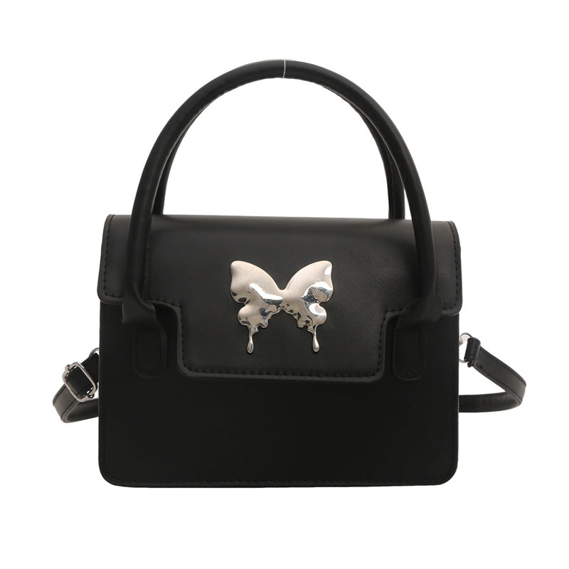 Mini Sac à Main Chic avec Détail Papillon  Élégant Tendance