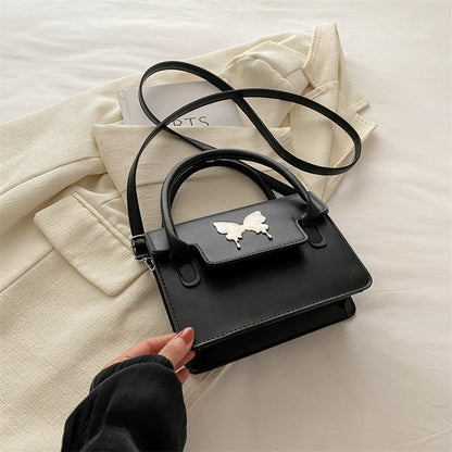 Mini Sac à Main Chic avec Détail Papillon  Élégant Tendance