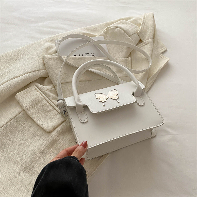 Mini Sac à Main Chic avec Détail Papillon  Élégant Tendance