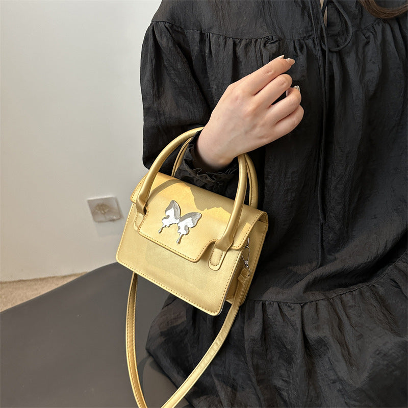 Mini Sac à Main Chic avec Détail Papillon  Élégant Tendance