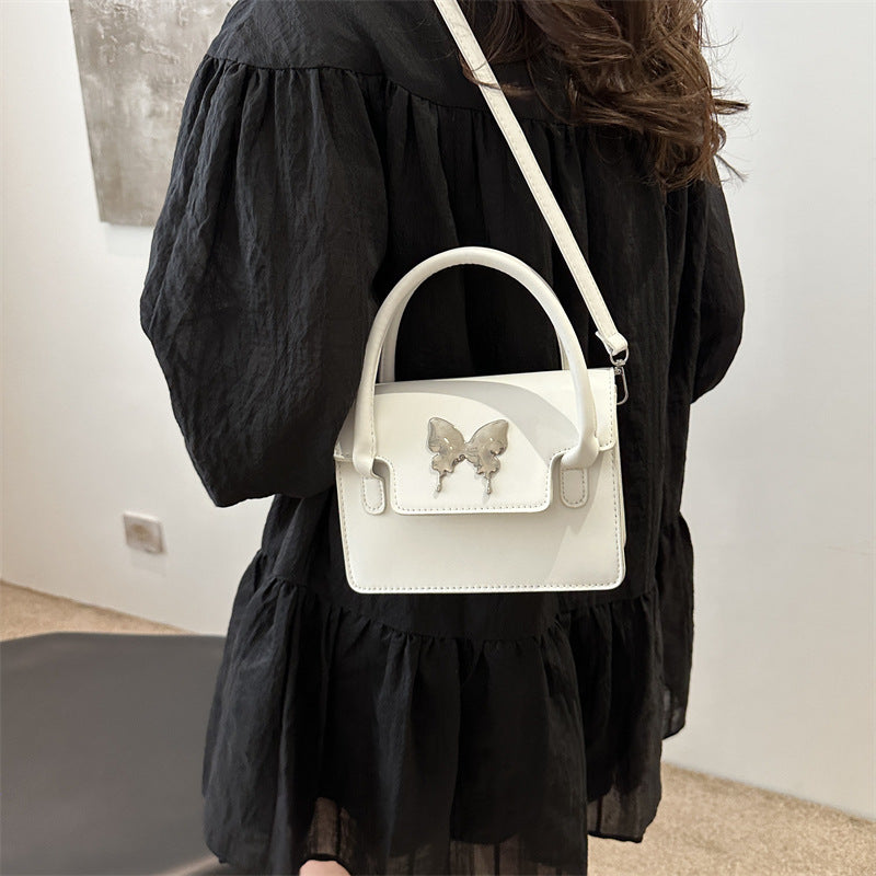 Mini Sac à Main Chic avec Détail Papillon  Élégant Tendance