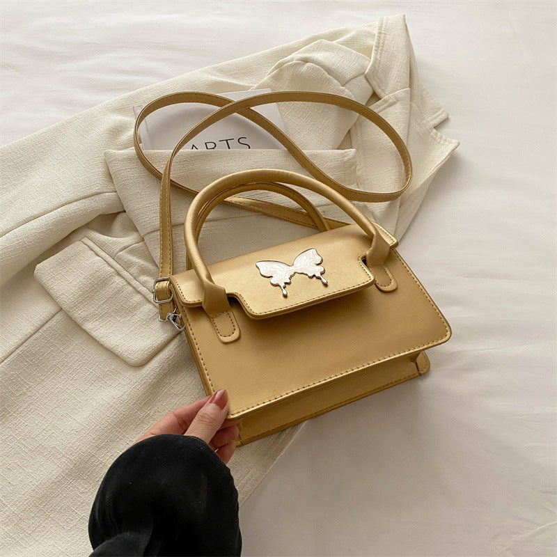 Mini Sac à Main Chic avec Détail Papillon  Élégant Tendance
