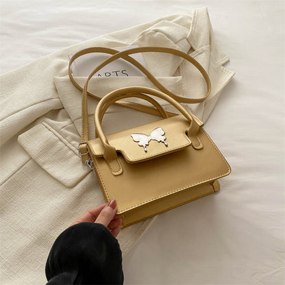 Mini Sac à Main Chic avec Détail Papillon  Élégant Tendance